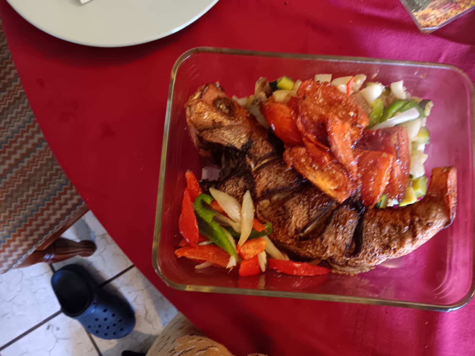 Creamy Herb Noodles with Bell Pepper