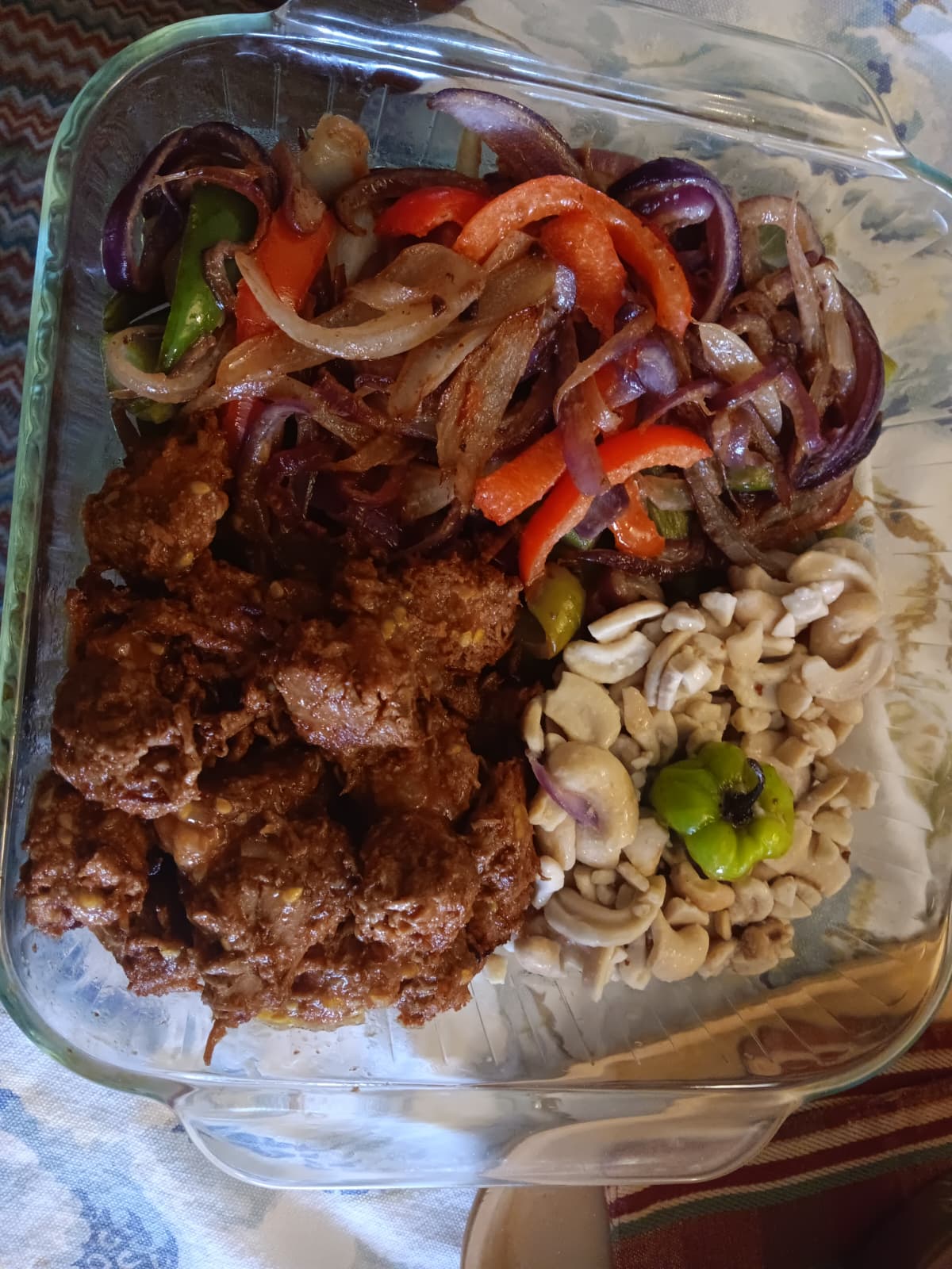 Fry Fish and Vegetables.